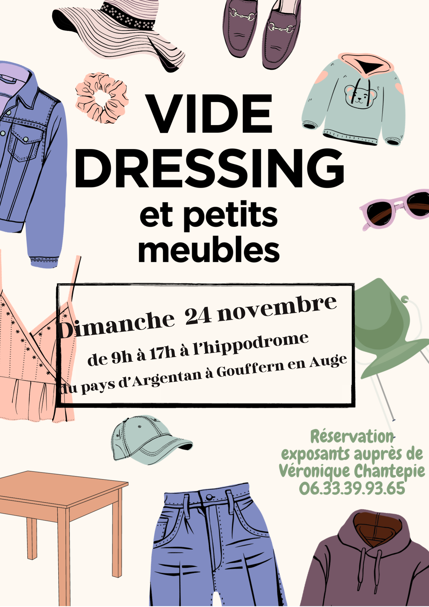 Vide dressing à l’hippodrome du pays d’Argentan